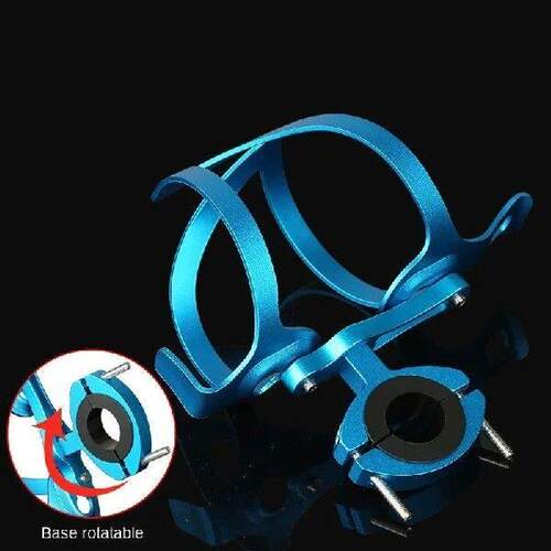 Aluminum alloy bicycle bottle cage one-piece mountain bike