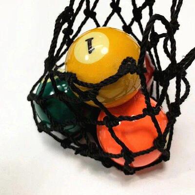 6 Pcs Pool Table Mesh Bag Billiard Net Balls Pocket