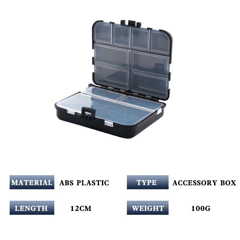 Mini Plastic Storage Case Large Capacity Flying Fishing Tack