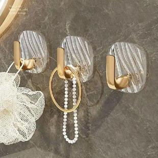 Acrylic Hooks Small 1pcs Coat Adhesive Exquisite Hook Self