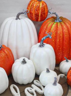 Halloween pumpkin ornaments, decorative props Simulated南瓜