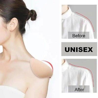 3 Pairs Foam Shoulder Pads for Women Men Set-in High