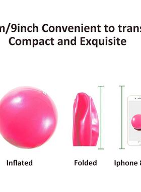 9 Inch Yoga Ball Mini Exercise Exercise Pilates Ball Sport T