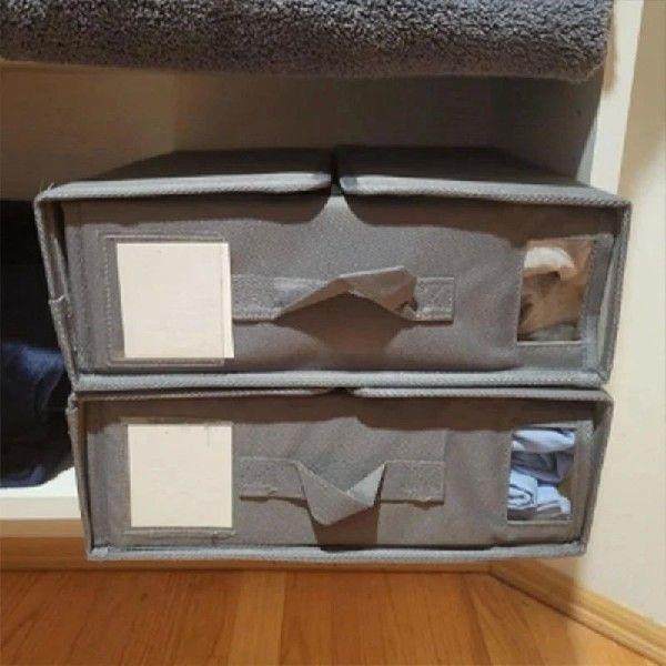 Storage Box, [3 Pack] Sheet Organizer And Storage Bags,