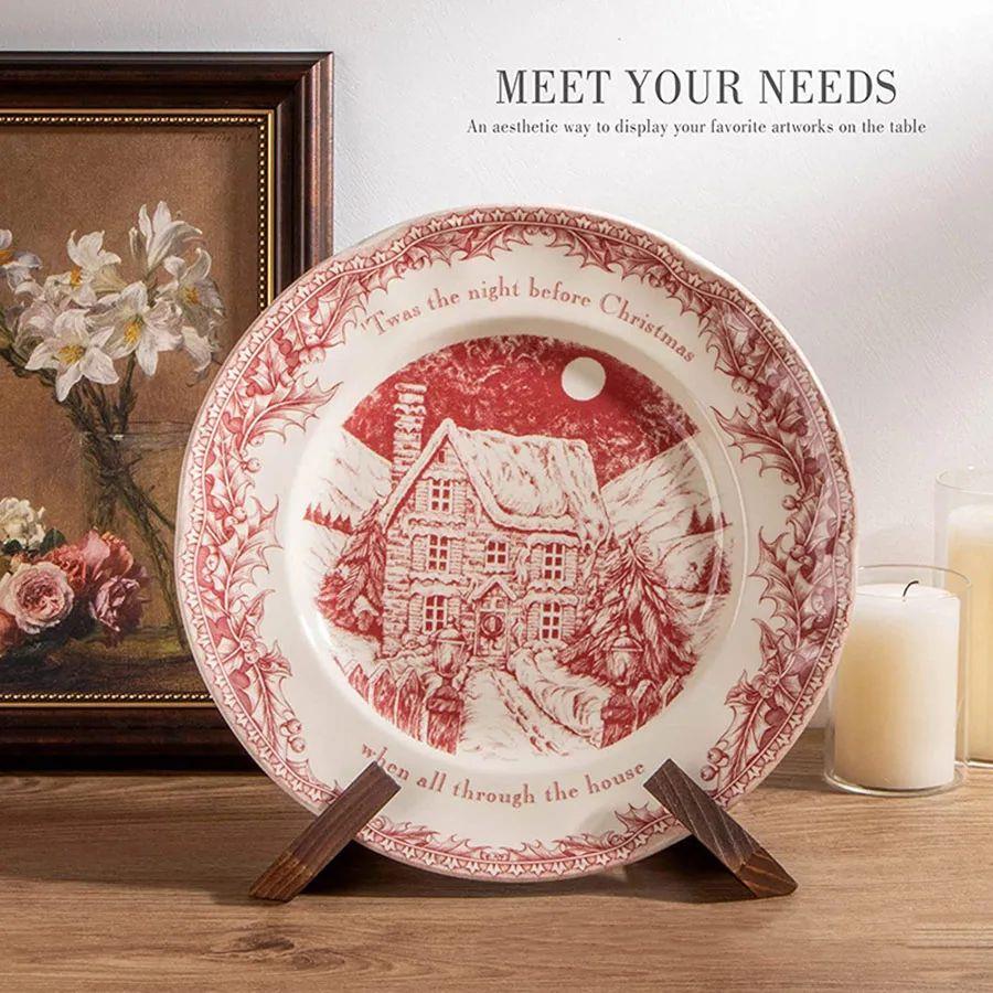 1PC Wooden Restaurant Home Menu Shelf Kitchen Menu Display S