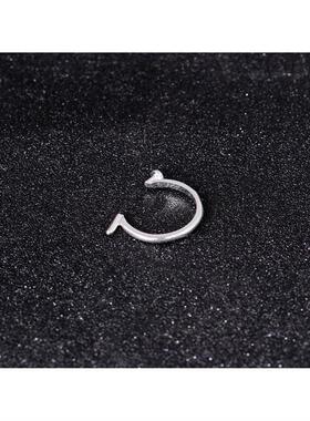 Halloween nail open ring万圣节饰品