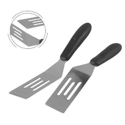 Stainless Steel Silica Gel Handle Cooking Spatula Steak