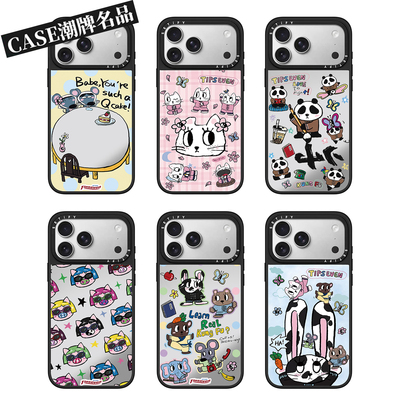 CA功夫小动物适用iPhone17Promax苹果16Pro手机壳13镜面14保护套15个性16Promax防摔17Pro高级感Plus磁吸12女