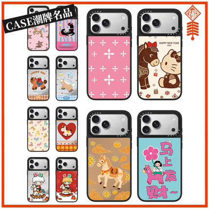 CASE幸运小马适用iPhone17Pro苹果16Promax手机壳13镜面14防摔套15个性16Pro可爱17Promax女款Plus磁吸12奢华
