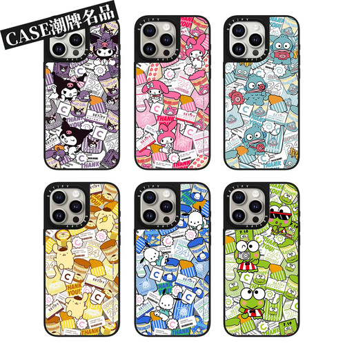 CA三丽鸥联名适用iPhone18Promax17Pro苹果16Pro15Promax14Plus13/12手机壳女款防摔套高级感可爱磁吸轻奢Air