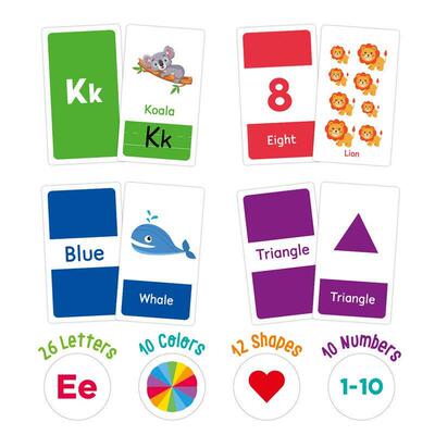 Baby English Learning Word Card Pocket Flash Card Toddler Pr