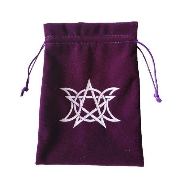 Tarot Cards Storage Bag Jewelry Flannel Bag Board Game Card