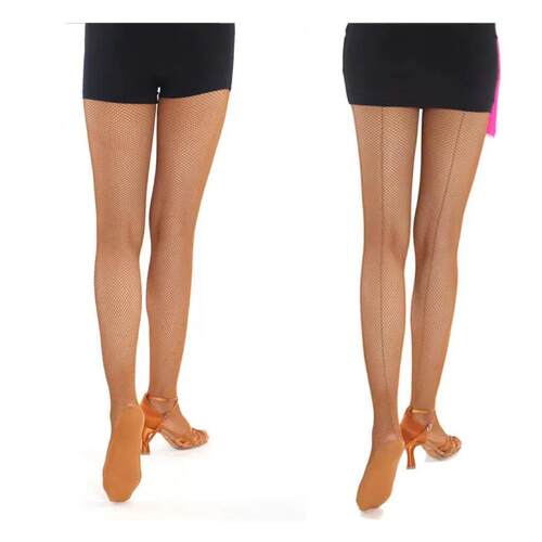 Professional Hard Mesh Tights Latin Dance Fishnet Stockings