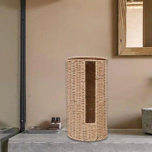 Woven Storage Basket Decorative Organizing Functional