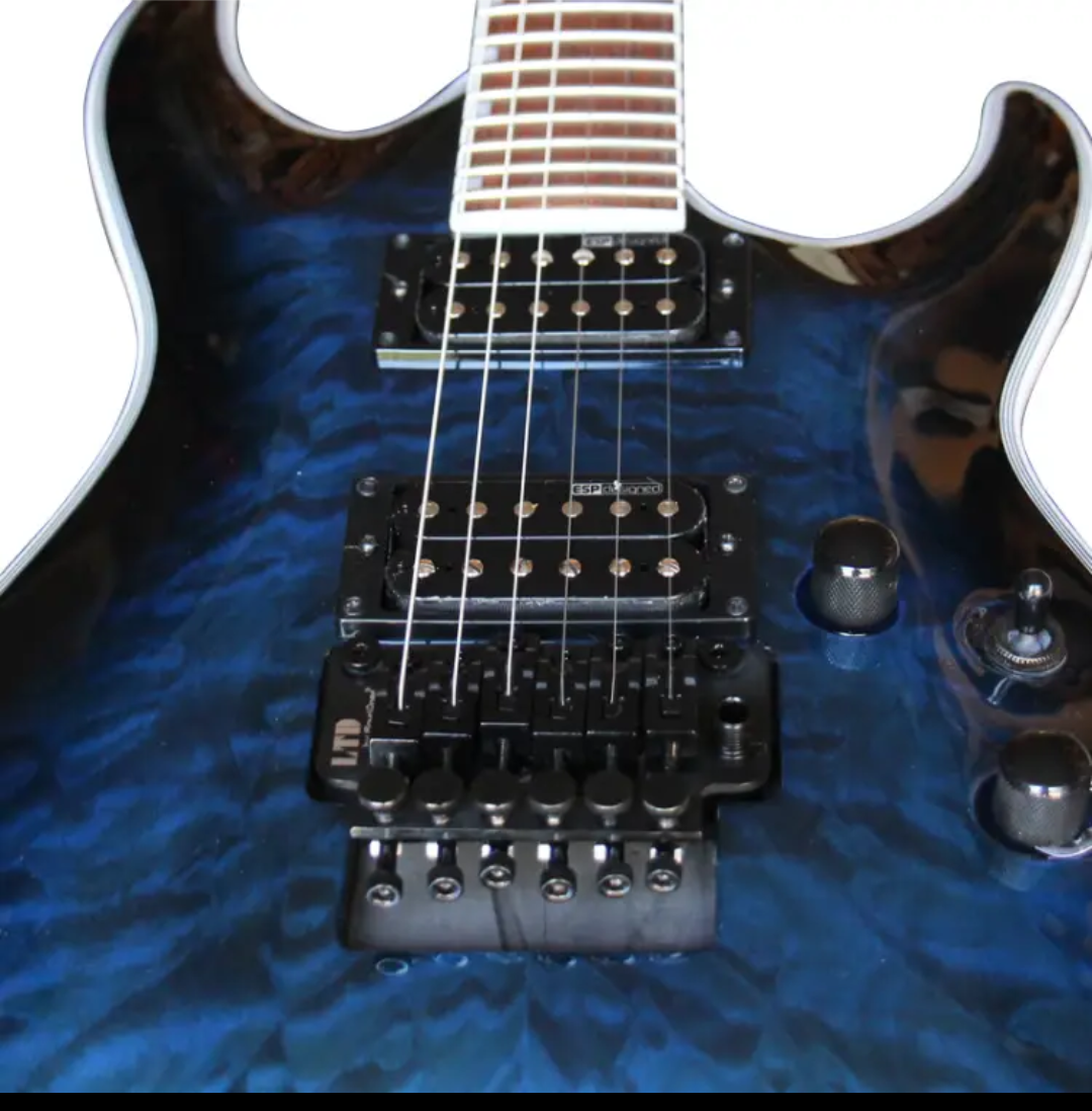 ESPMH230EC-256电吉他重金属摇滚爵士流行 LTD EC-256FM 电吉他