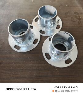 淘气堡管件楼梯防护扣件建筑工地钢管焊接连接件卡扣底座弯头