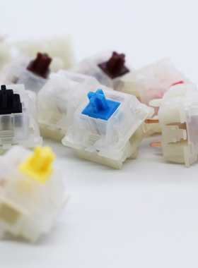 GATERON佳达隆KS-3机械键盘轴体G黄轴键盘改装替换开关黑轴5pin