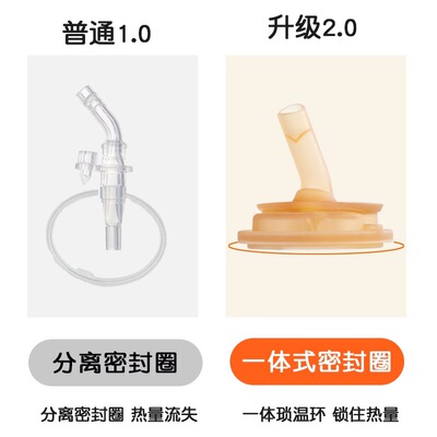 卡蜜迪kamidi不锈钢316学饮宝宝婴儿童保温水杯壶奶瓶防摔家用
