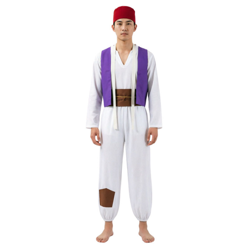 一千零一夜阿拉丁神灯cos服灯笼裤套装舞台派对主题演出服表演服