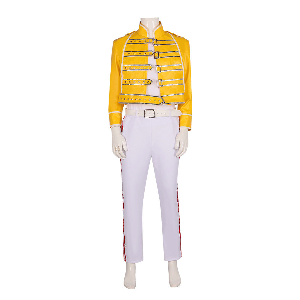 皇后乐队主唱佛莱迪·摩克瑞cos服FreddieMercury弗莱迪cosplay