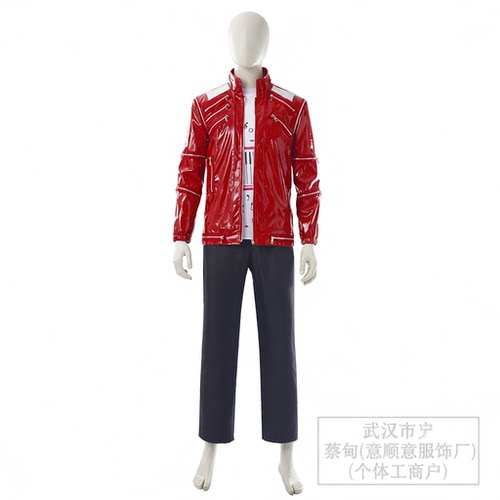 巨星之路cos服迈克尔皮衣打歌服演唱会表演服