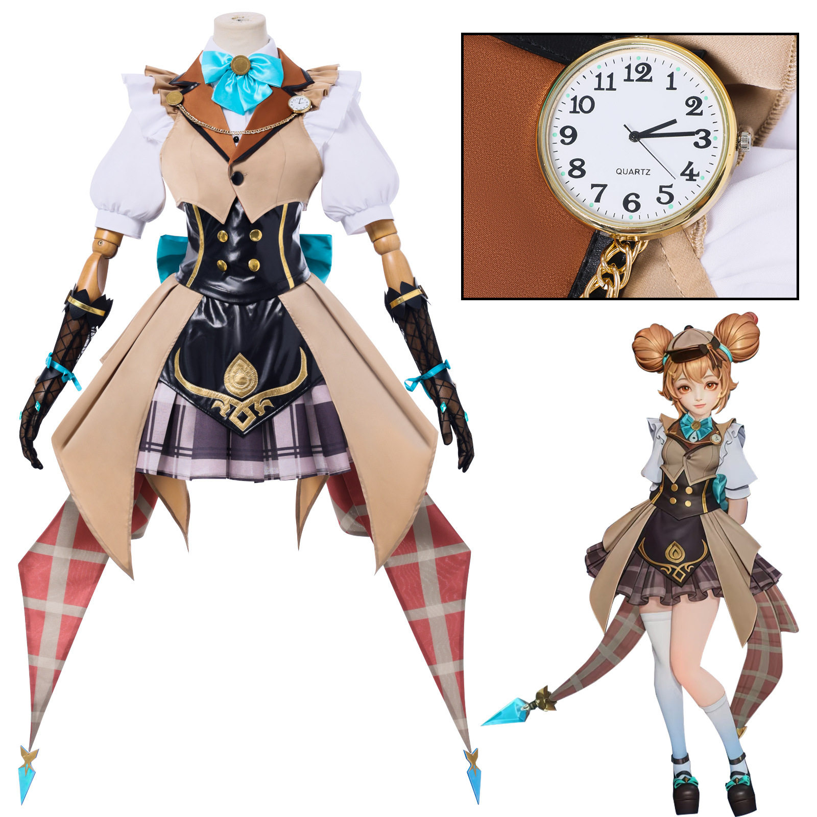 漫多小乔秘证寻踪cos服王者荣耀小乔cosplay万圣节动漫表演服装