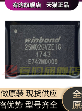 全新原装 W25M02GVZEIG 丝印25M02GVZE1G 封装WSON8 存储器芯片IC
