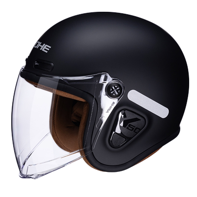 3C认证永恒电动摩托车头盔男女四季半盔电瓶保暖安全帽小码新国标