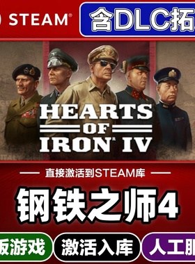 Steam正版钢铁之师激活码CDKEY入库国区全球区电脑PC游戏全DLC
