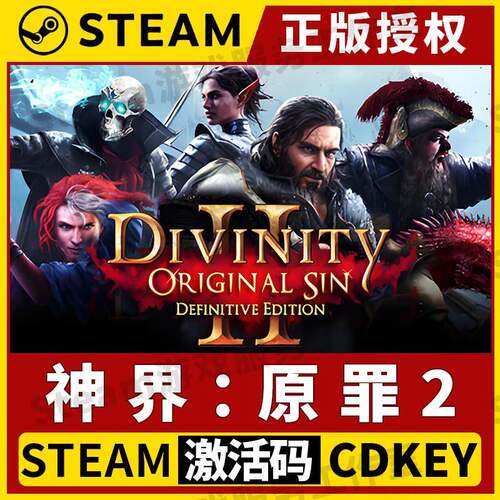 【神界：原罪2】单机Steam正版游戏授权国区CDK不限区激活码中文