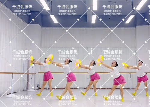 芝芝舞蹈香喷喷表演服甜甜圈道具