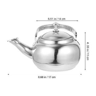 14cm Silver Kettle Stainless Home Teapot for Tea Steel