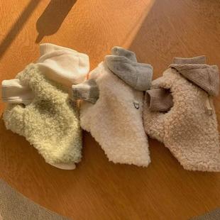 Fashion Medium legged and Small Design Coat Hat with Two Pet