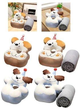 Dog Desk Napping Pillow Sleeping Cushion Removable Cover