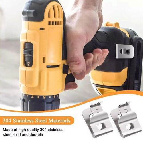 Household Electric Drill Belt Clips Securely Fastened with