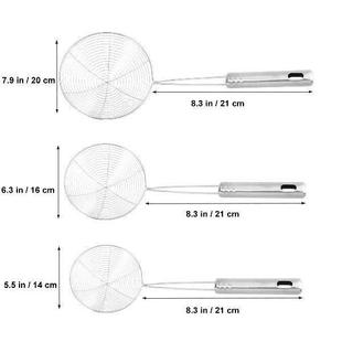 Strainers Long 3pcs Friendly Steel Eco Anti Stainless