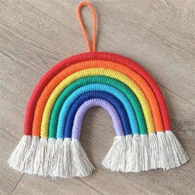 1 Piece Nordic Style Room Decoration Handwoven Cotton Rope