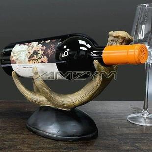 Bottle Holder Deer Resin Decor Rack Antler Interior Wine