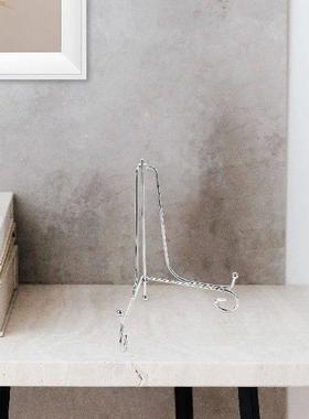 Photo Frame Stand Tablet Holder Iron Display Rack Plate