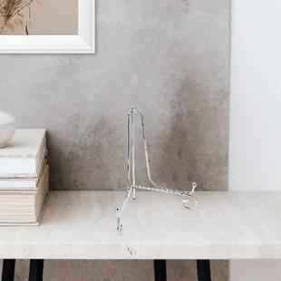 Tablet Holder Iron Photo Rack Stand Display Plate Frame