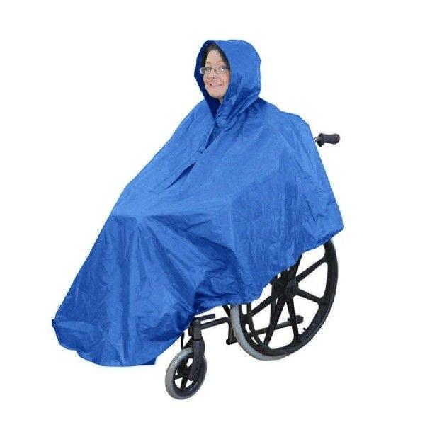 Waterproof Rain Poncho for Wheelchair Mobility Scooter