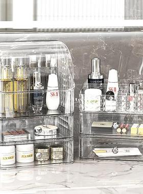 desktop makeup box dressing table drawer storagebox收纳箱