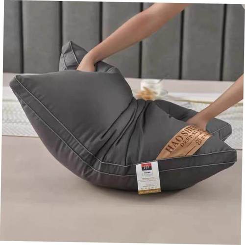 枕头枕芯bed pillow soft strong grey good quality pillows 1