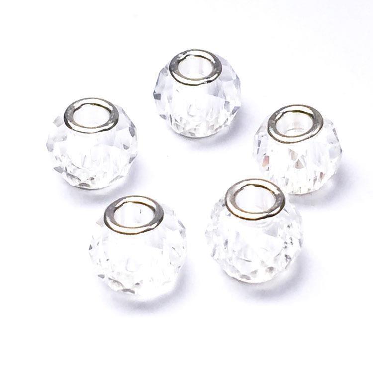 Crystal Glass Beads For DIY Bracelet Necklace Jewelry Making