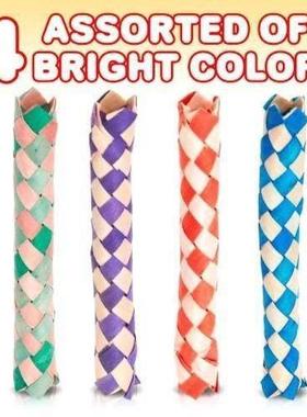 5 PCS Creativity DIY Finger Traps Classic Natural Chinese Ba