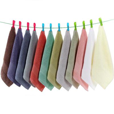 Cotton washcloth face towel handkerchief纯棉毛巾洗脸巾小方巾