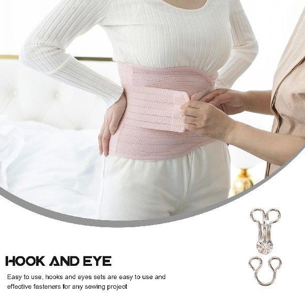 20 Pcs Buckle Bra Closure Hook Home Underwear Cheongsam