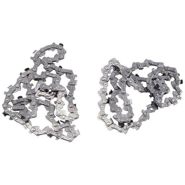 2Pcs 8 Inch Mini Chainsaw Chain Replacement Guide Saw Chain