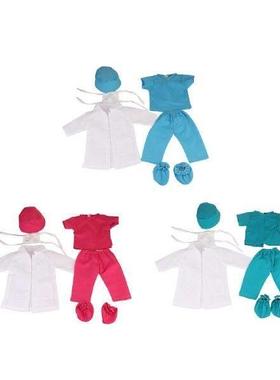 Doll Uniform 18icn Doll Doctor Outfit for Kids 18in Girl