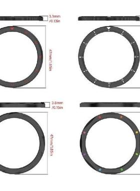 Steel Bezel Watch Bezel Multifunction Steel Bezel Enhances